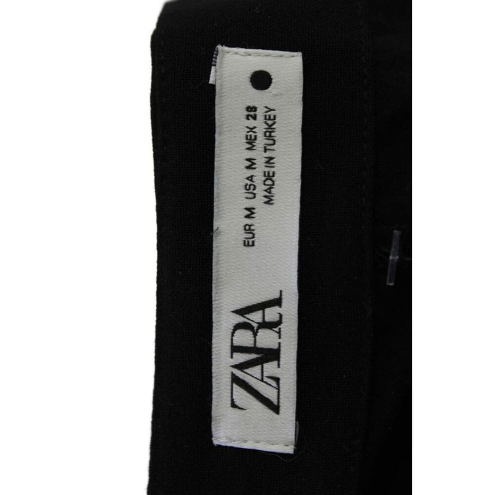 Zara Women Mini Pleated Skort Black Size M - Picture 5 of 6